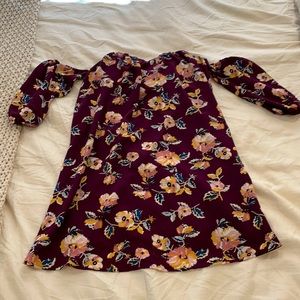 Off the shoulder dress